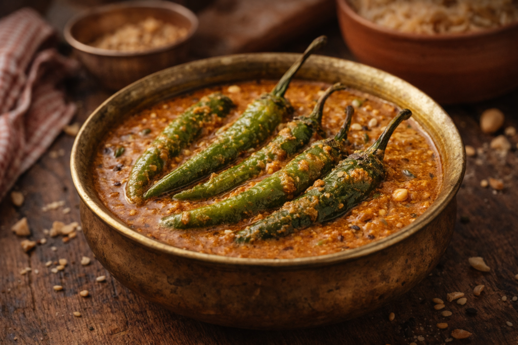 Famous food dishes to try in Hyderabad Mirchi Ka Salan