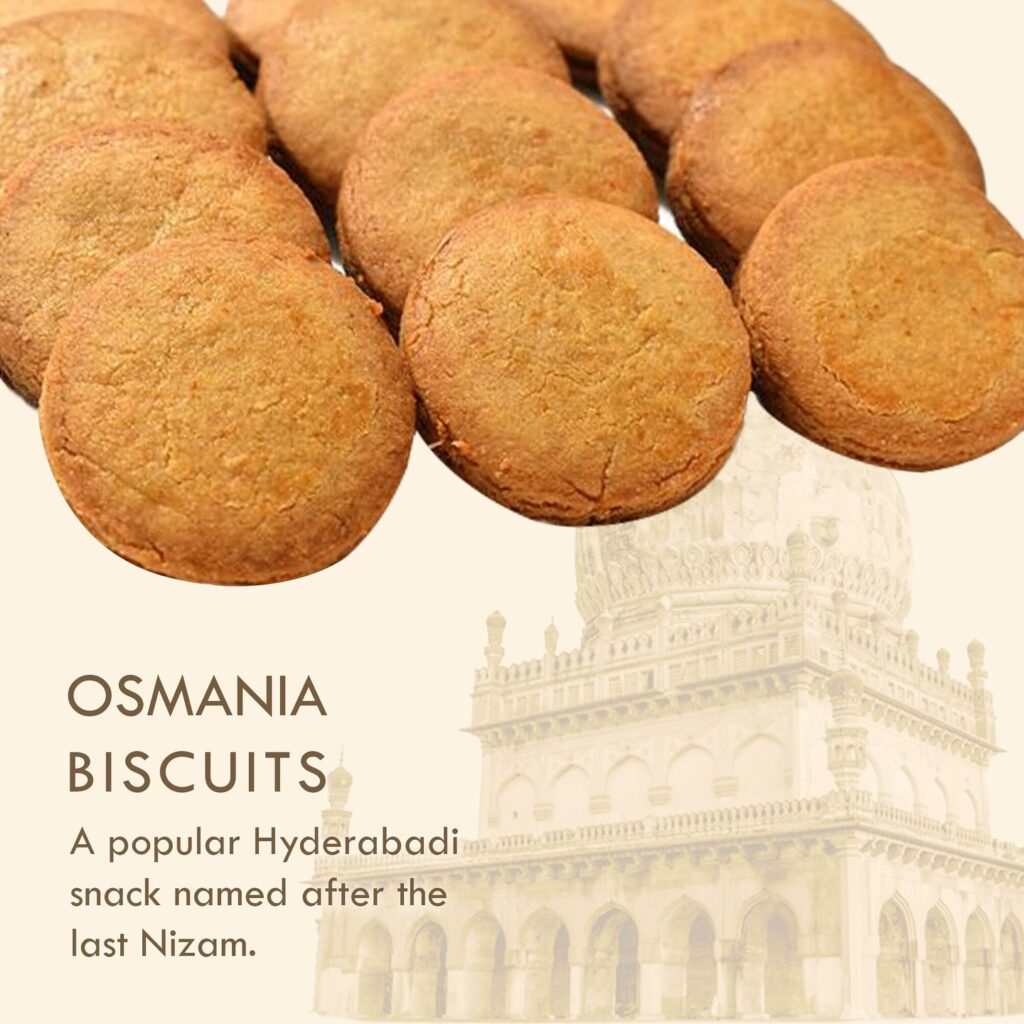 Famous food dishes to try in Hyderabad Osmania Biscuits